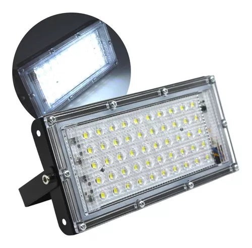 Reflector led 50w Blanco frío impermeable